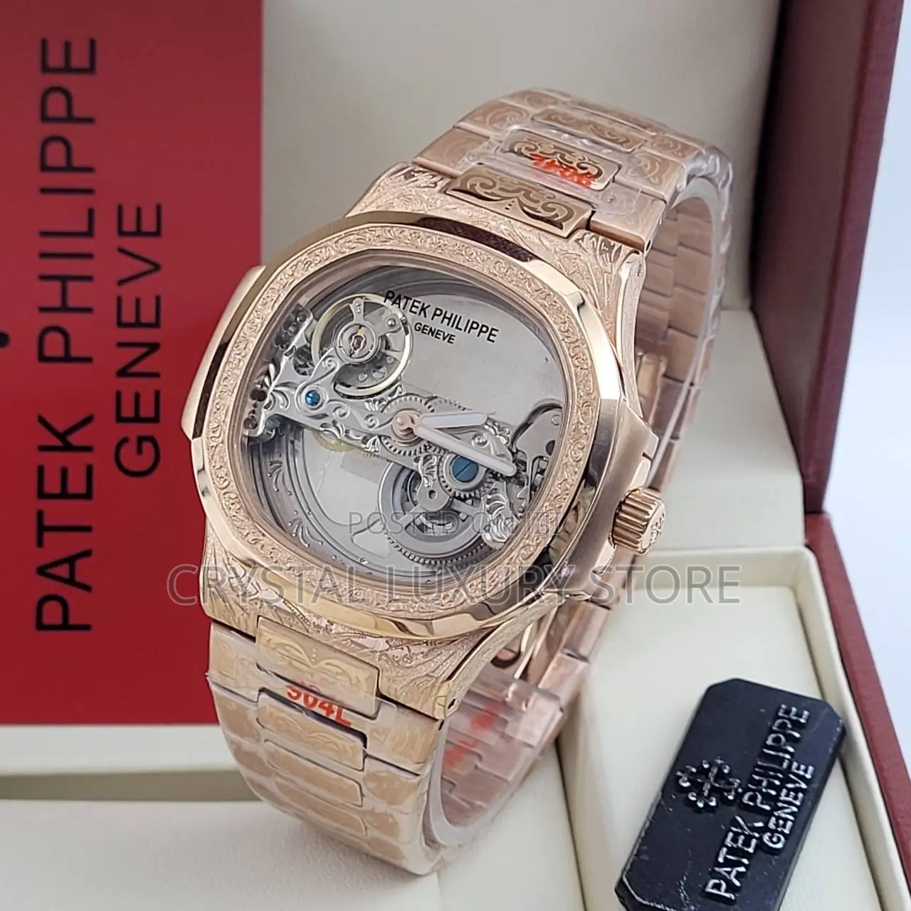 Patek Philippe Quality Luxury Men Chain Wristwatch