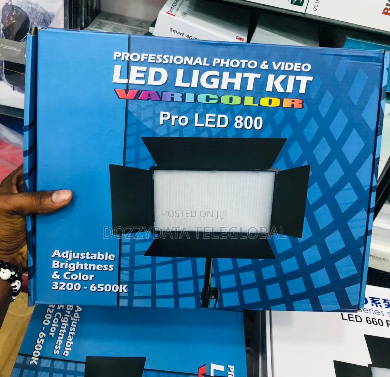 Led Pro 800 Photo and Video Led Light Kit Varicolour