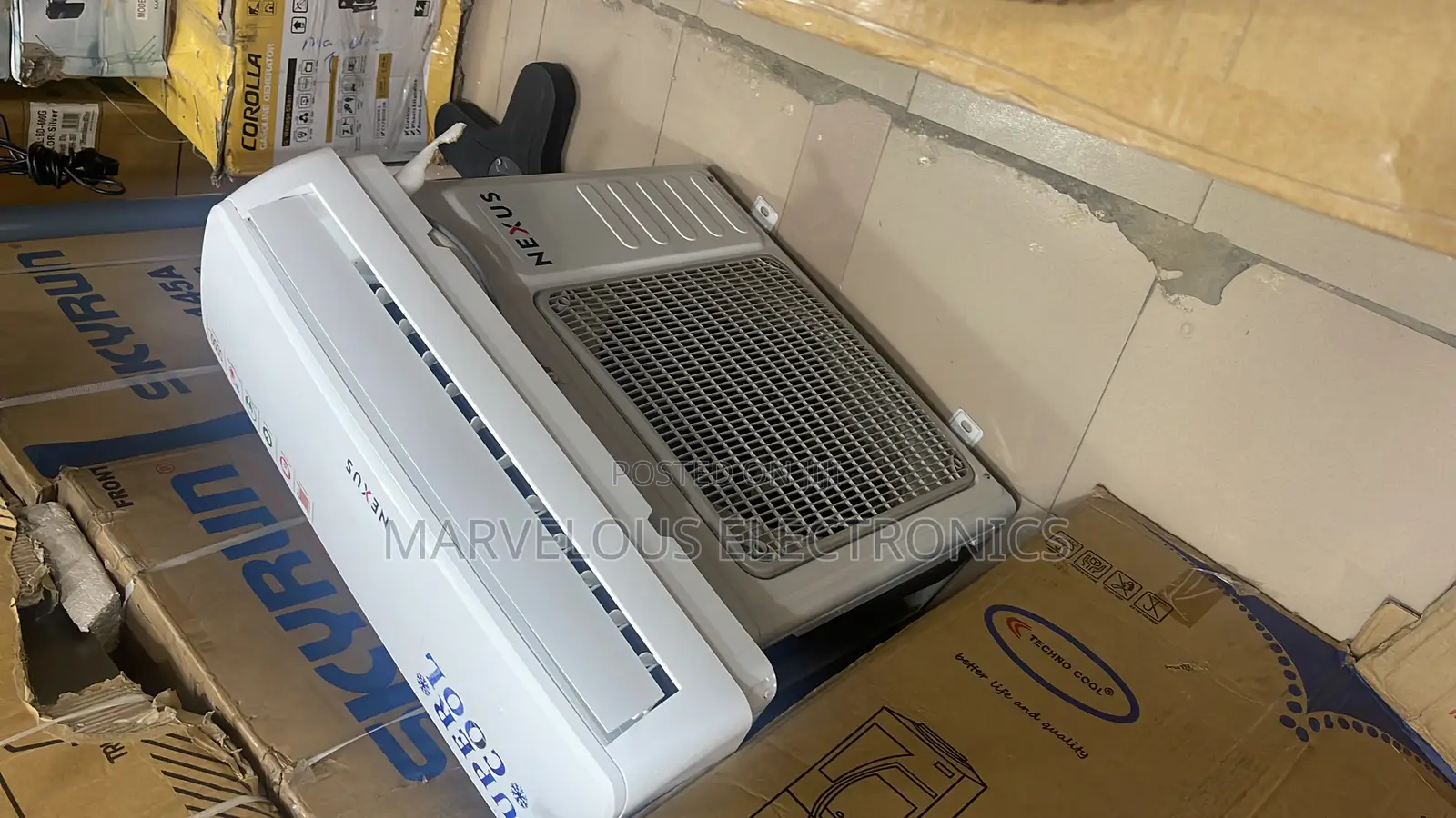 1month Used Nexus 1.5hp Air Conditioner With All Accessories