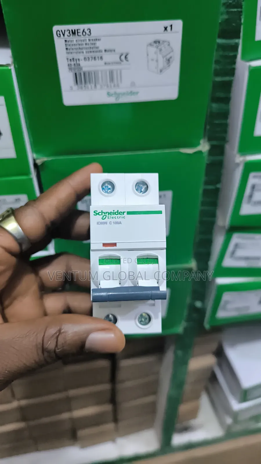 Direct Current Circuit Breaker 2pole 500-1000v