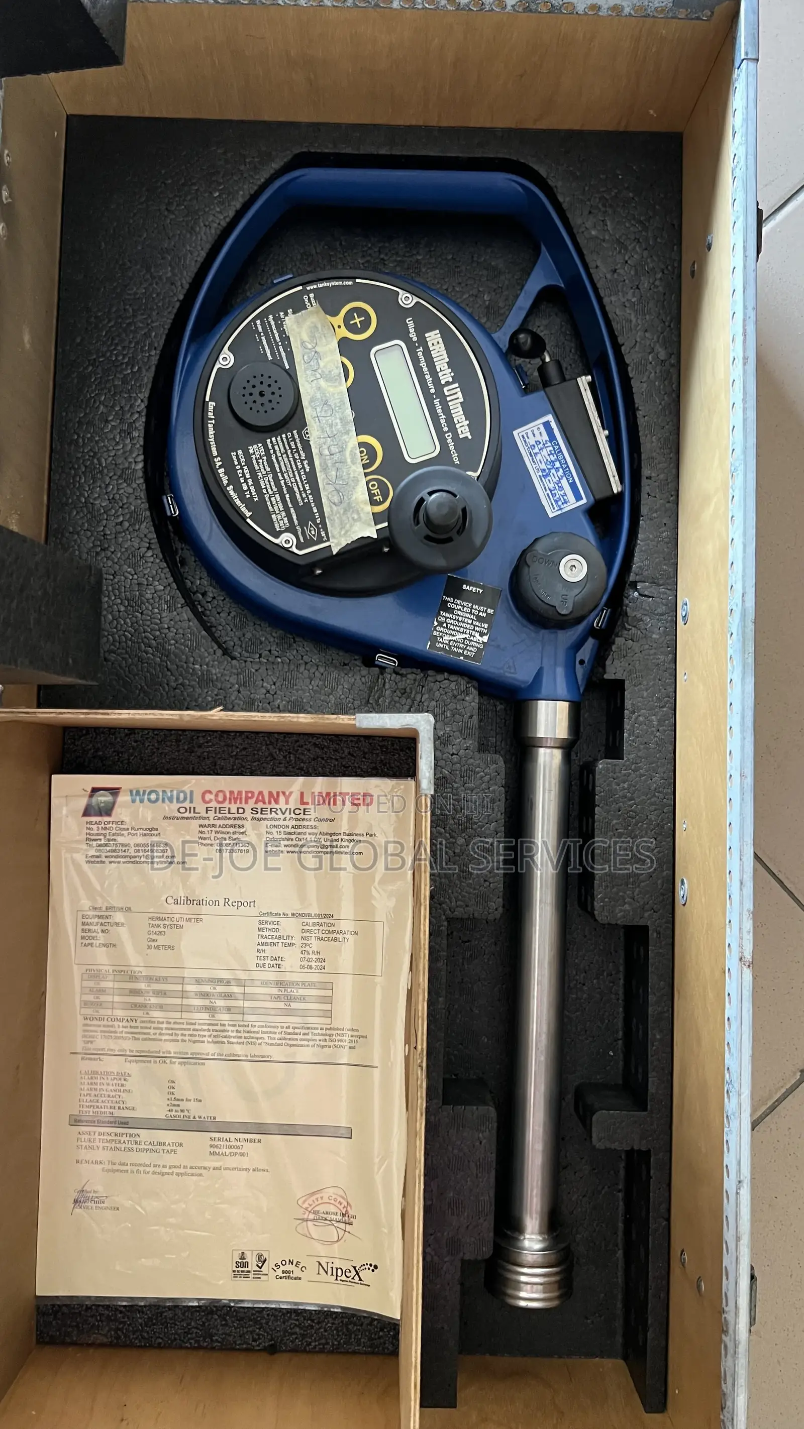 Hermetic Utimeter Gtex for Closed Operation Honeywell