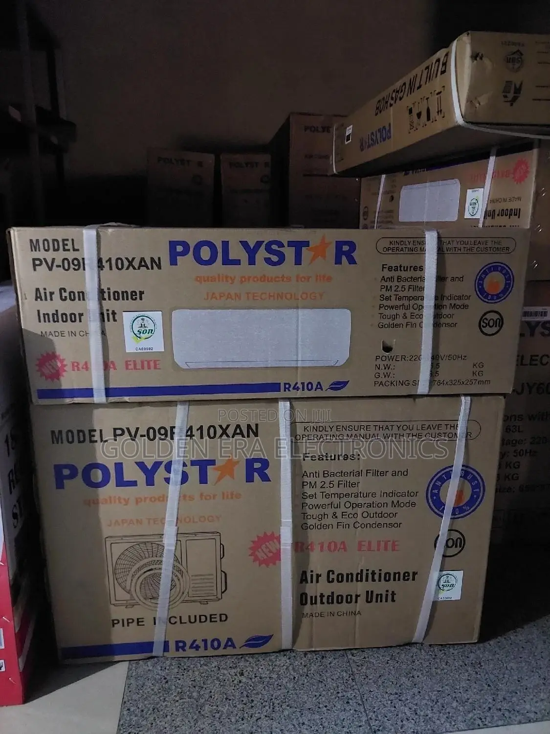 Polystar Air-Conditioner 1hp, 1.5hp and 2hp