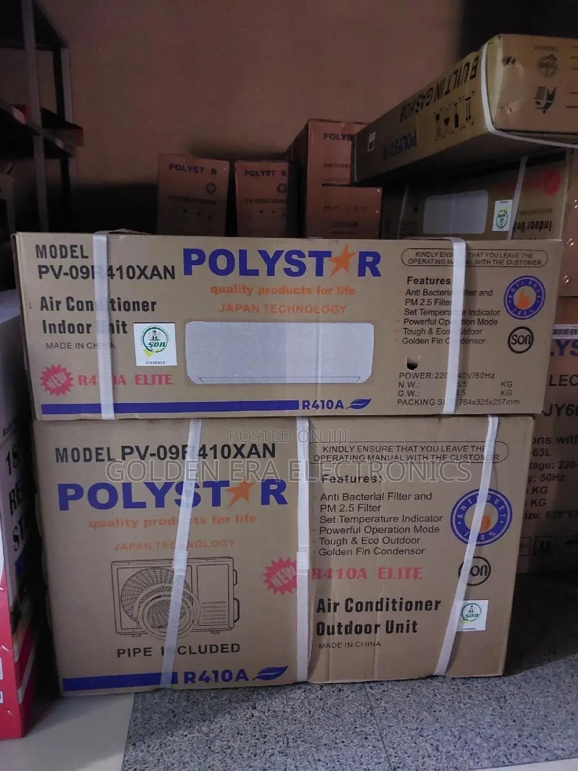 Polystar Air-Conditioner 1hp, 1.5hp and 2hp