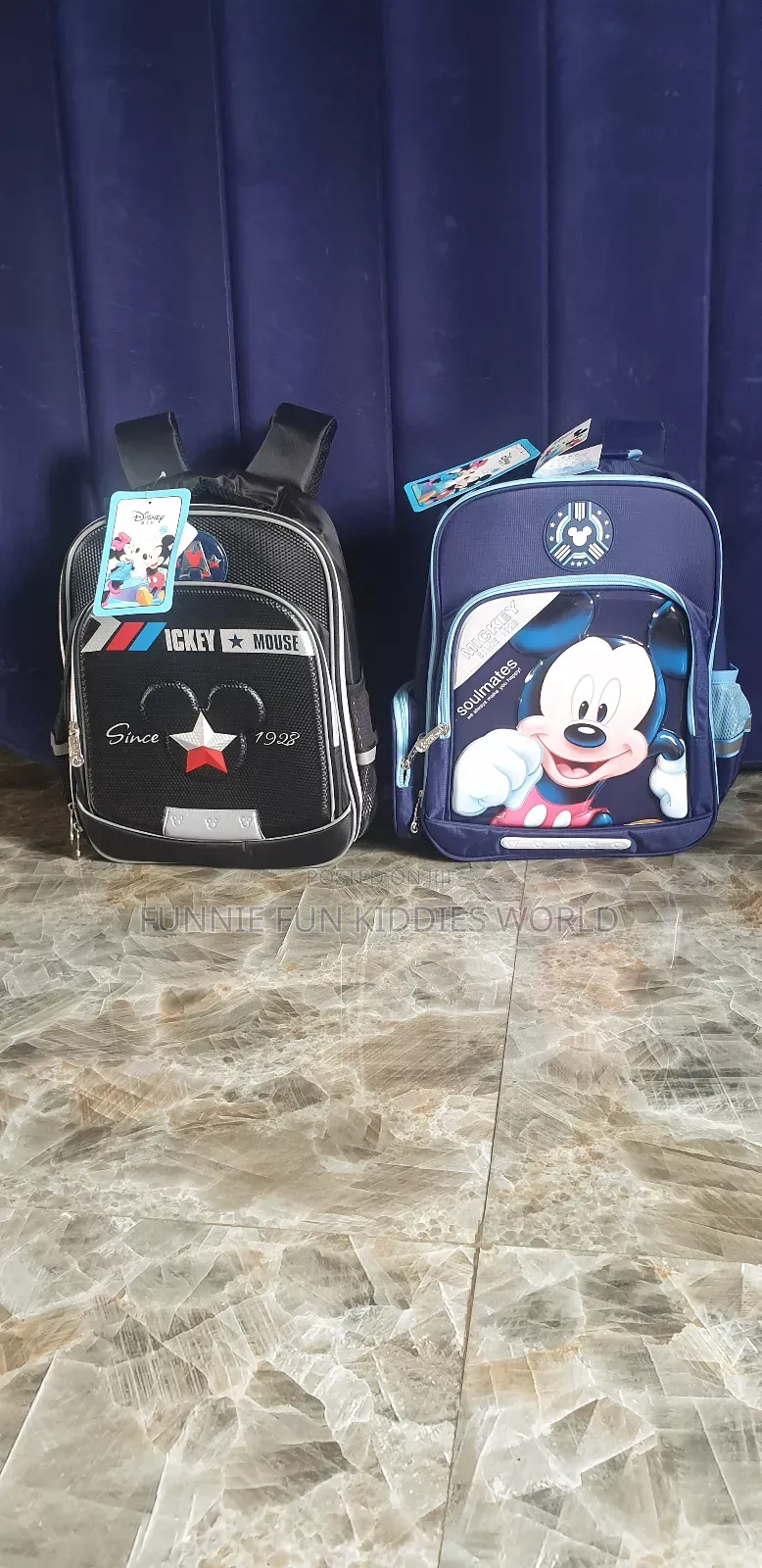 School Bag for Age 3 - 7.
