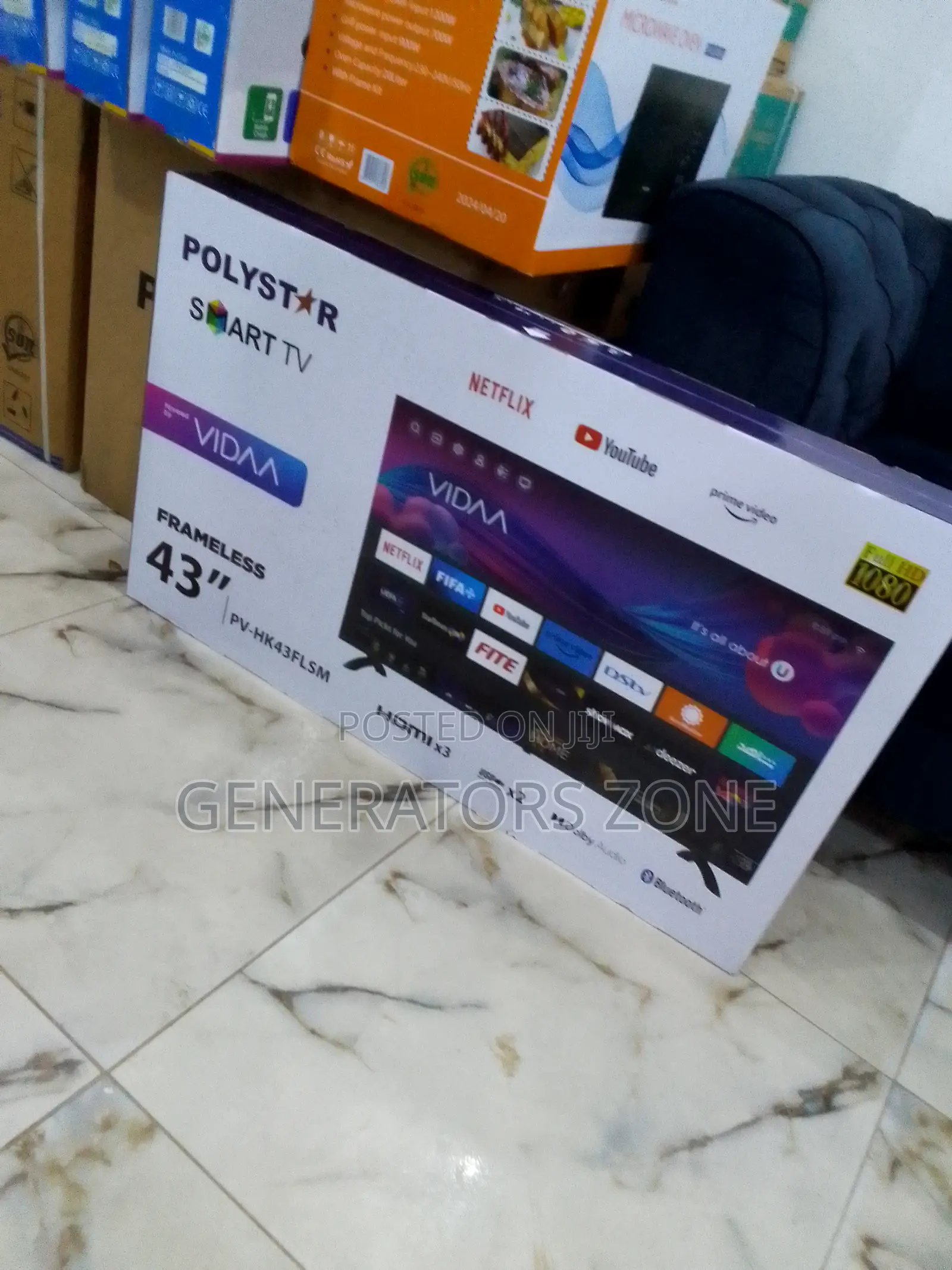 The New Polystar 43"Smart TV