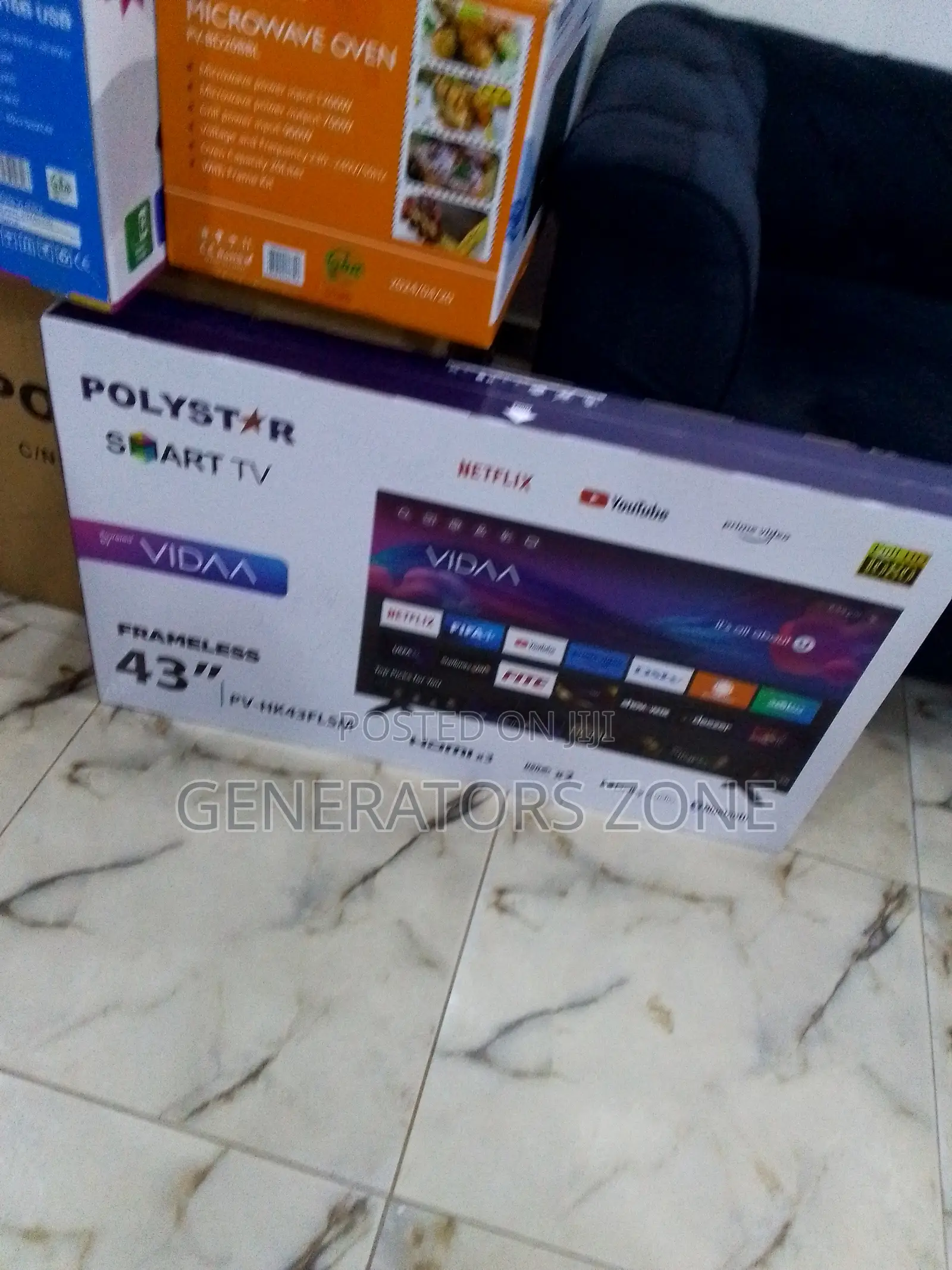 The New Polystar 43"Smart TV