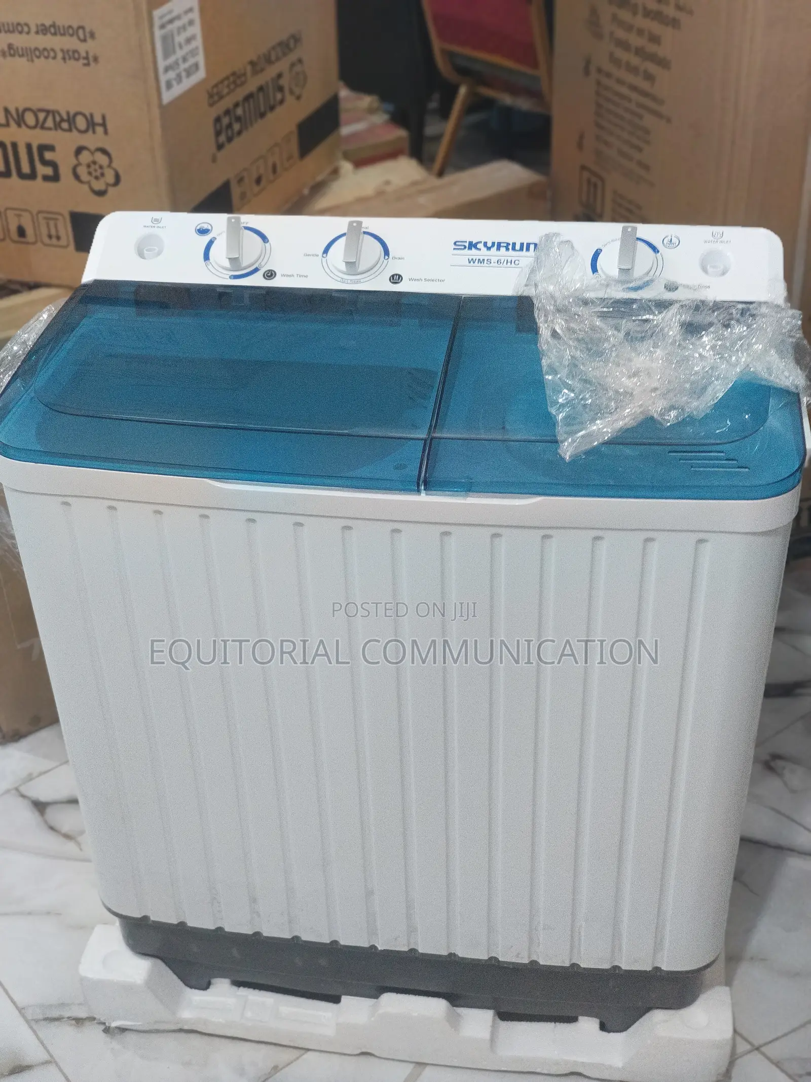 Top Standard 6kg Skyrun Twin Tub Washing