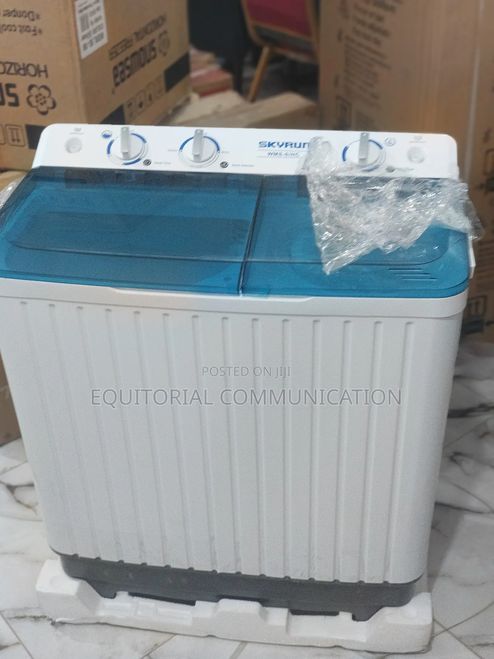 Top Standard 6kg Skyrun Twin Tub Washing