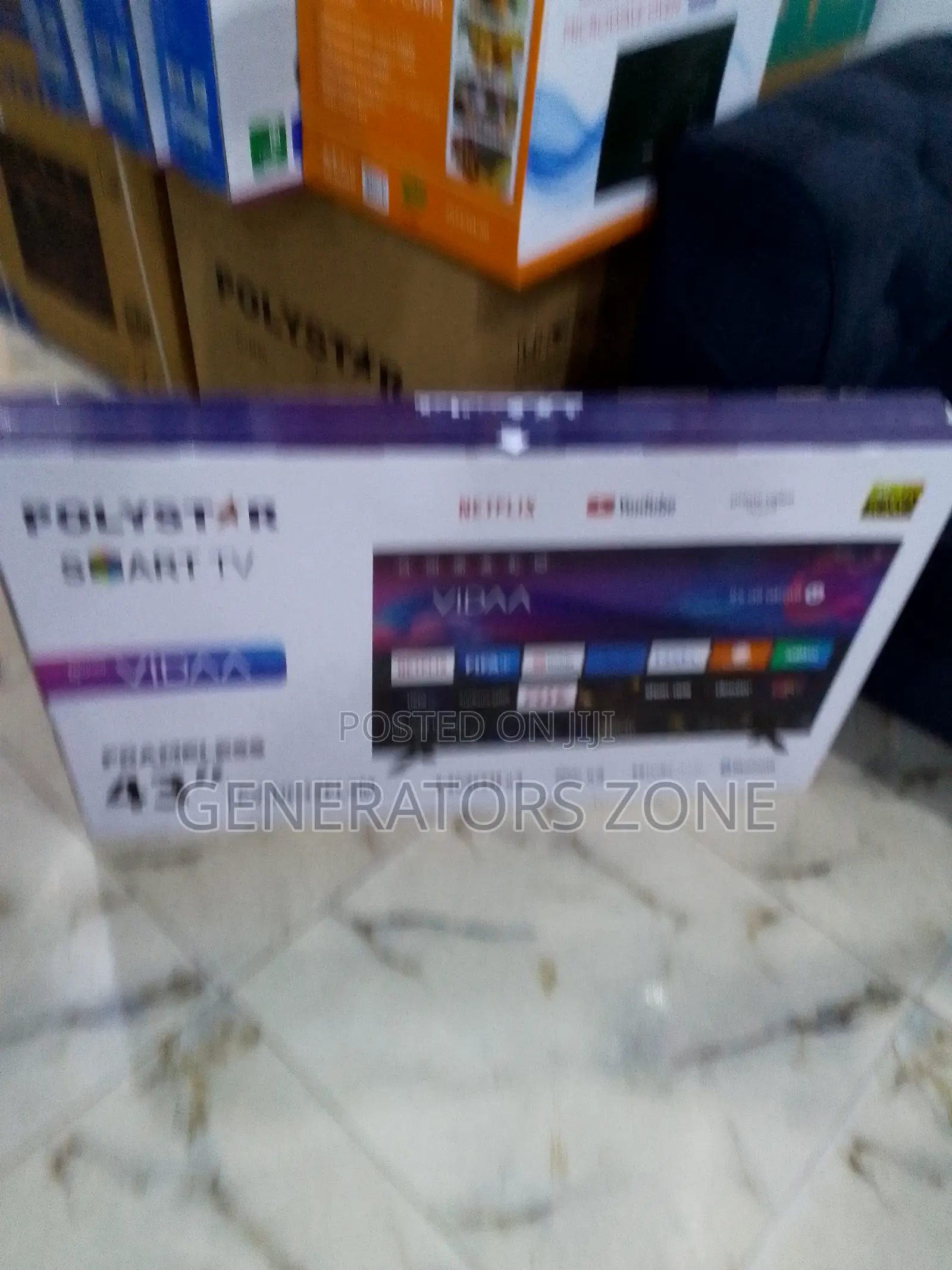 Top Brand HDMI Polystar 43" Smart TV