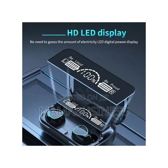 M10 V5.3 Bt Wireless Bluetooth Earpod Digital Indicator