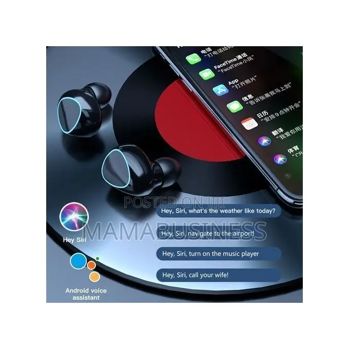 M10 V5.3 Bt Wireless Bluetooth Earpod Digital Indicator