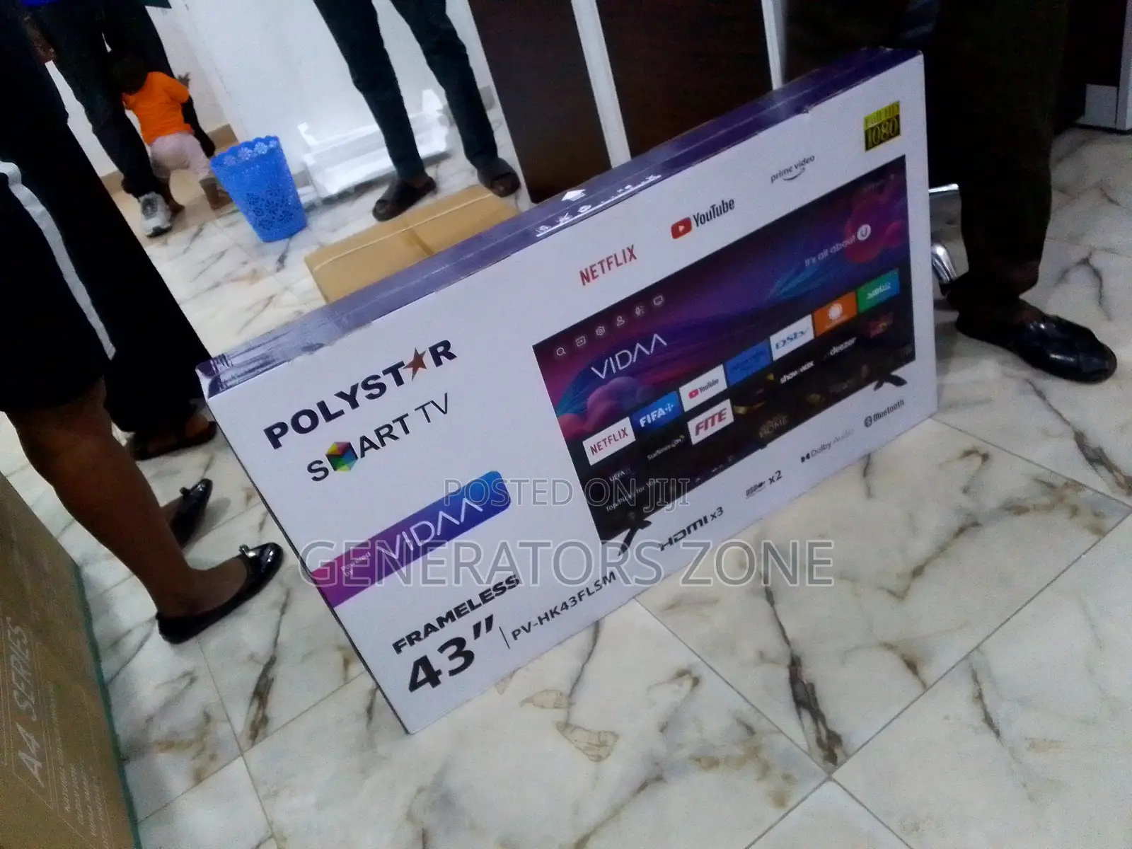 The Original Polystar 43" Smart TV