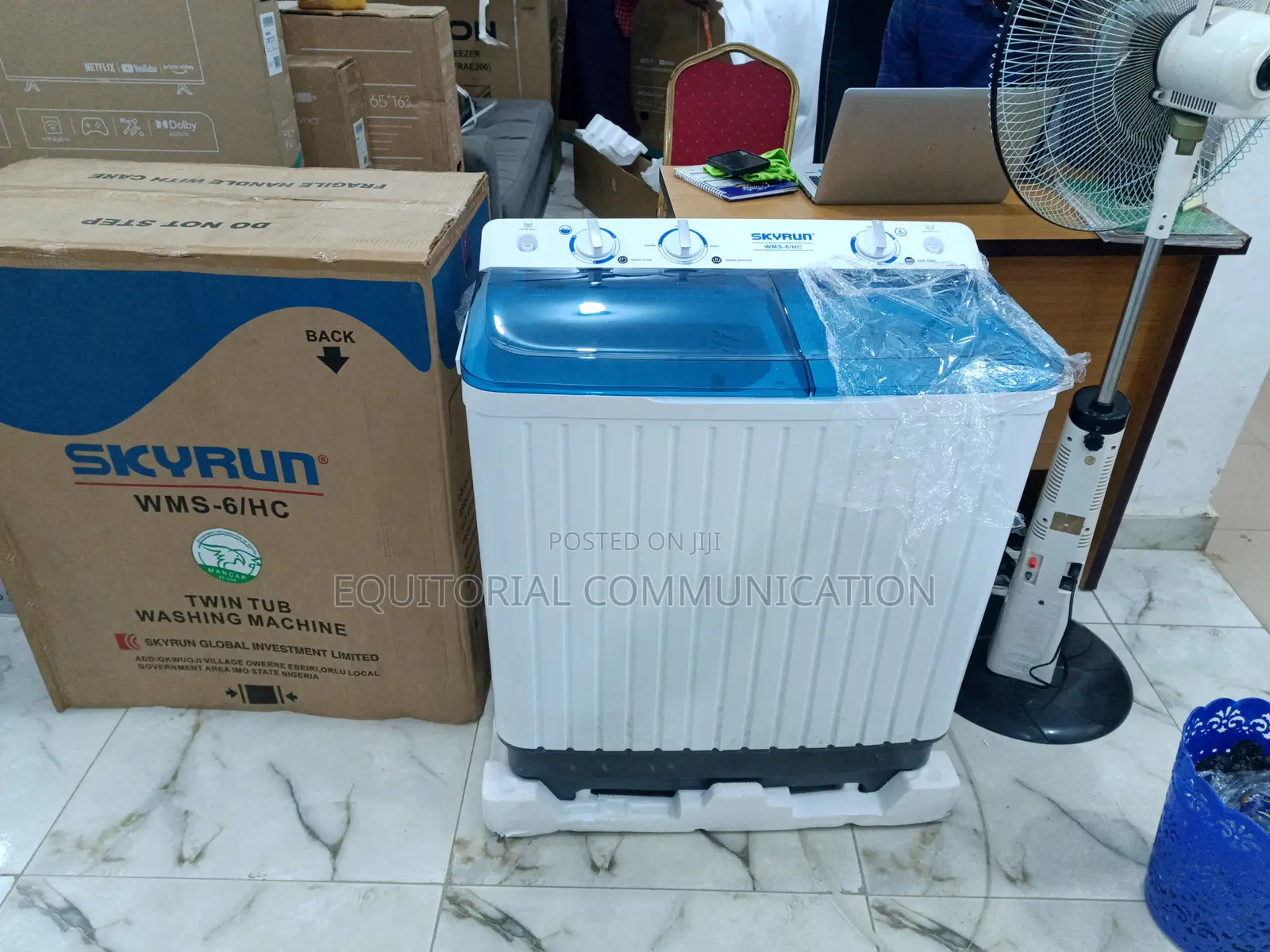 Powerful 6kg Skyrun Twi N Tub Washing Machine