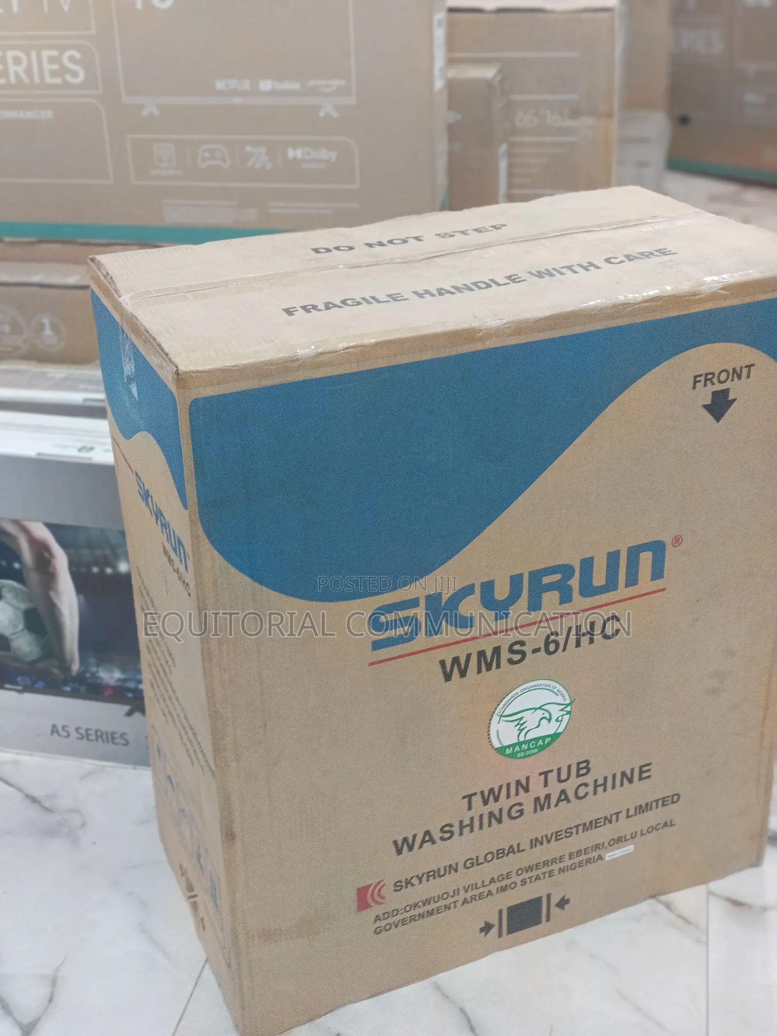 Powerful 6kg Skyrun Twi N Tub Washing Machine