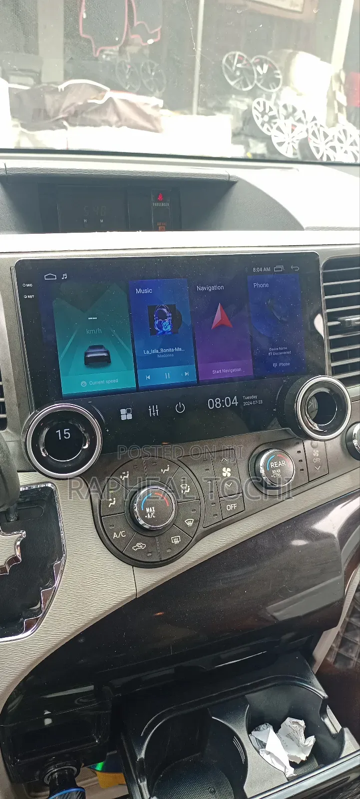 Toyota Sienna Android 2010 to 2018 11.13inc Screen