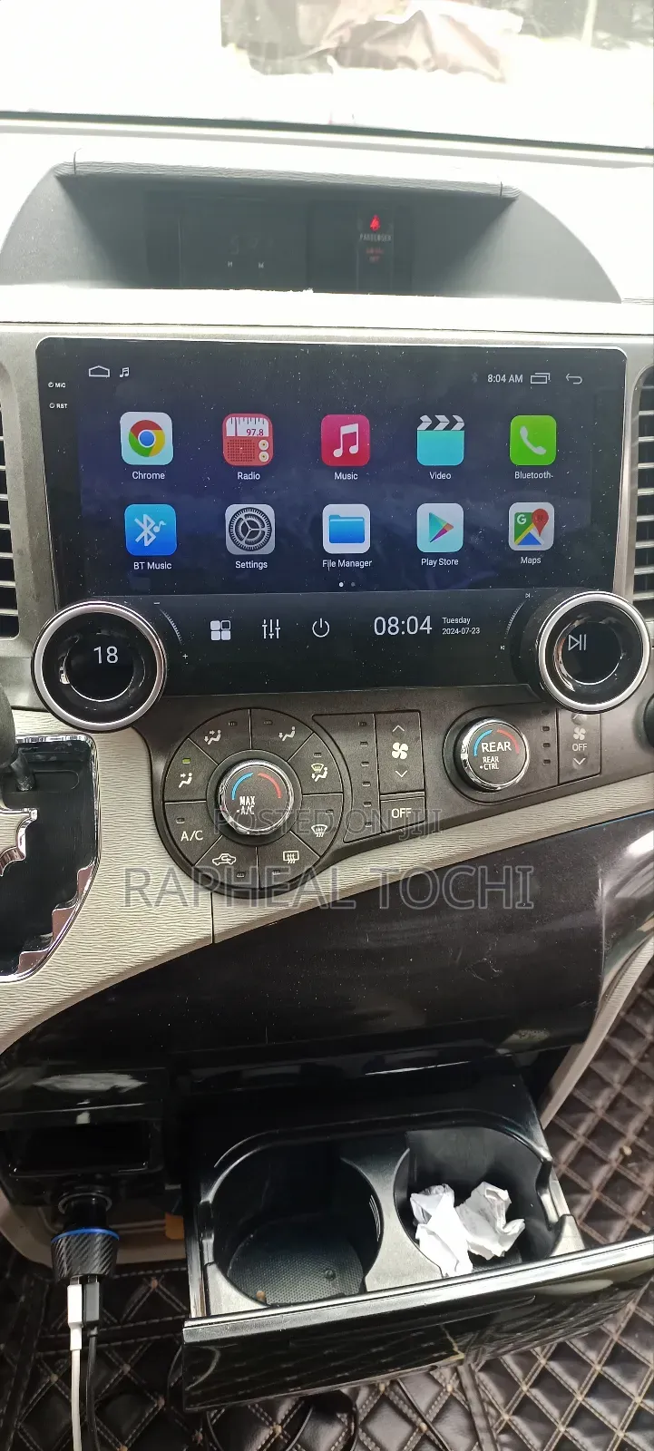 Toyota Sienna Android 2010 to 2018 11.13inc Screen