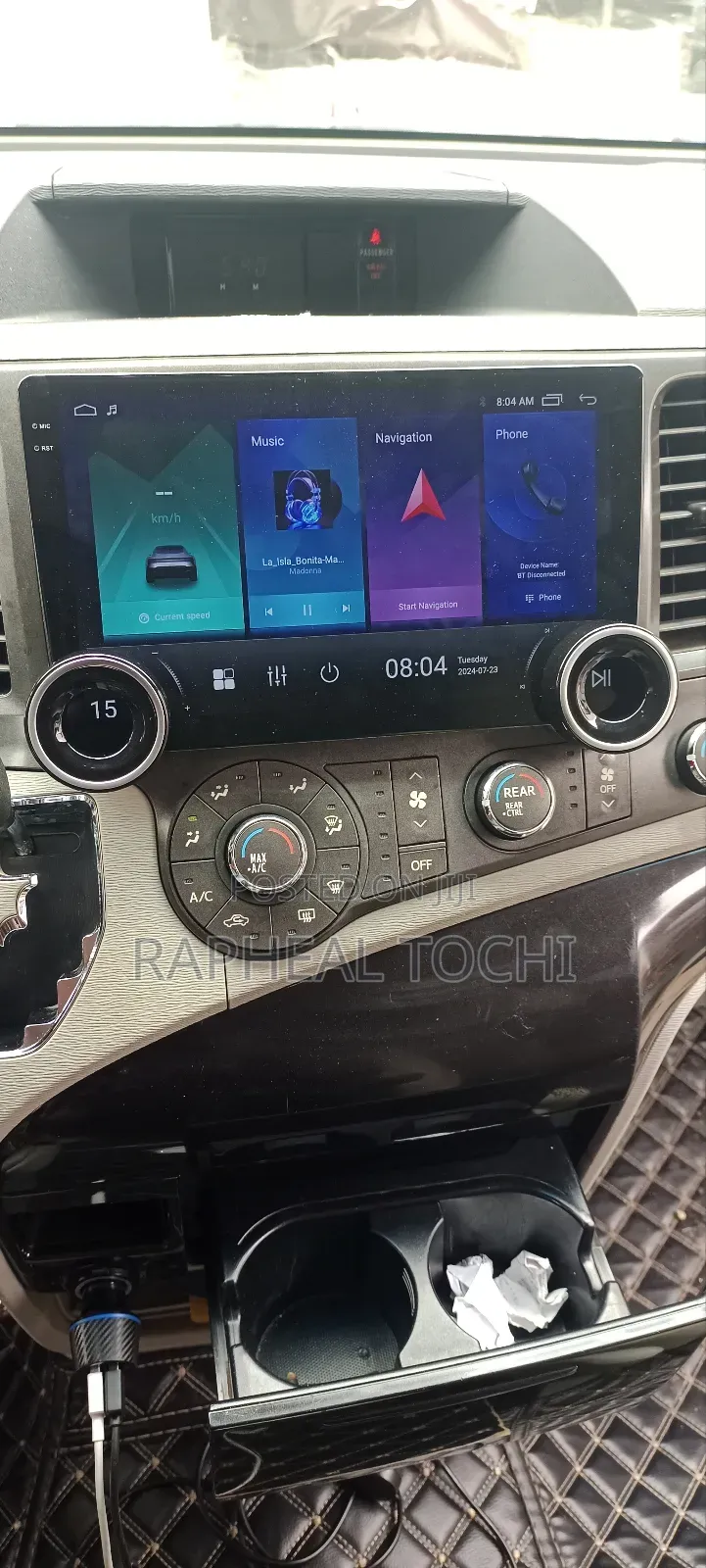 Toyota Sienna Android 2010 to 2018 11.13inc Screen