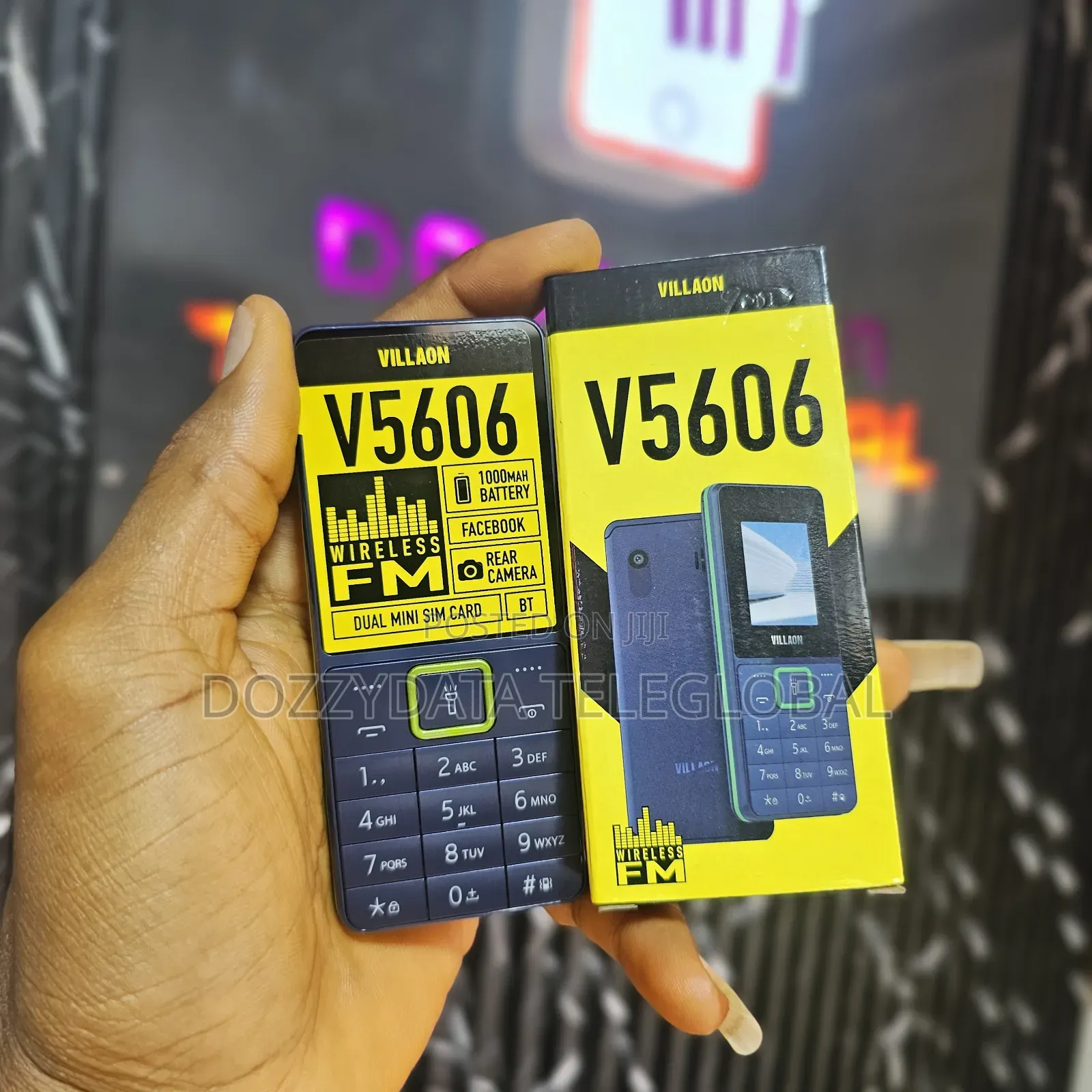 New Villaon V5606 Black