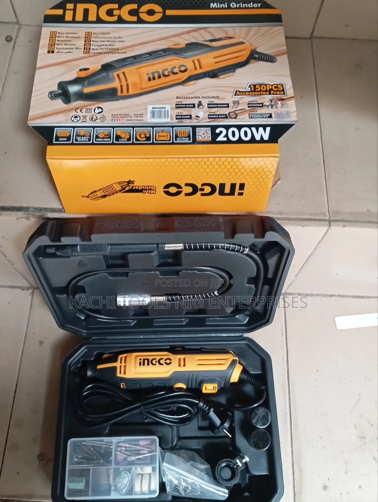 2000w Ingco Mini Grinder Machine