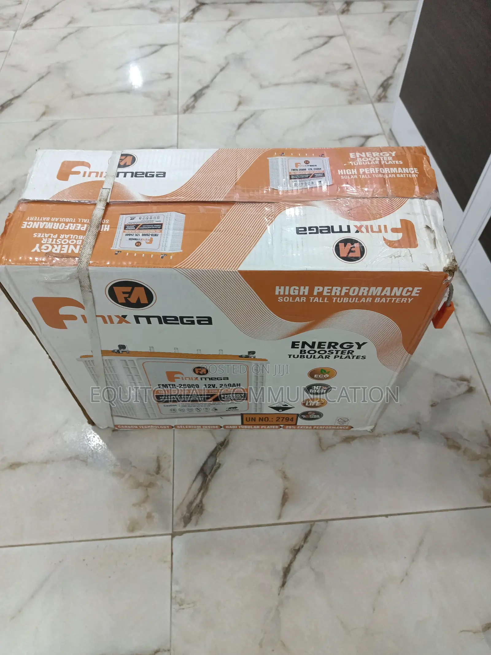 High Efficiency Finix Mega FMTR 26000 Battery