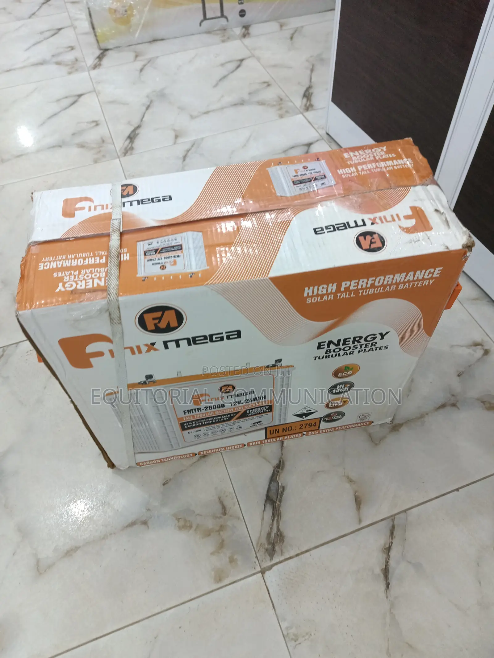 High Performance Solar Tall Tubular Battery