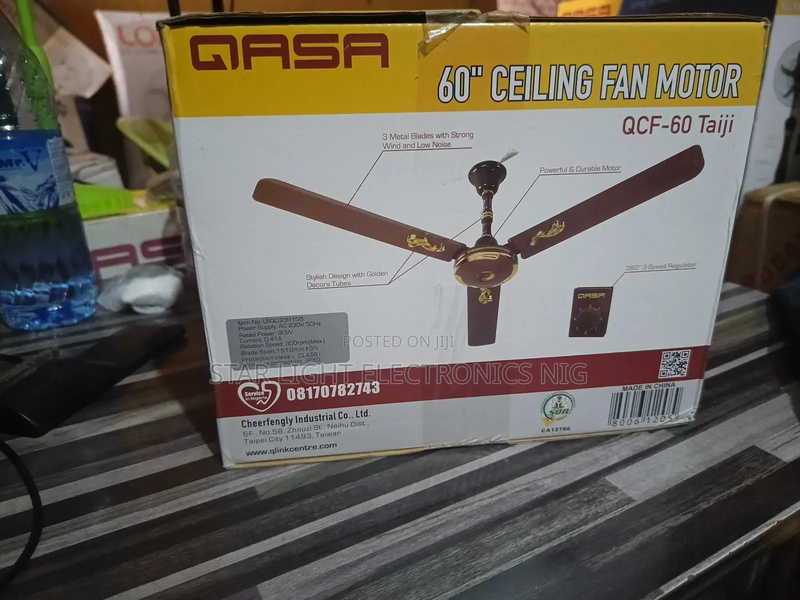 60 Inches Ceiling Fan