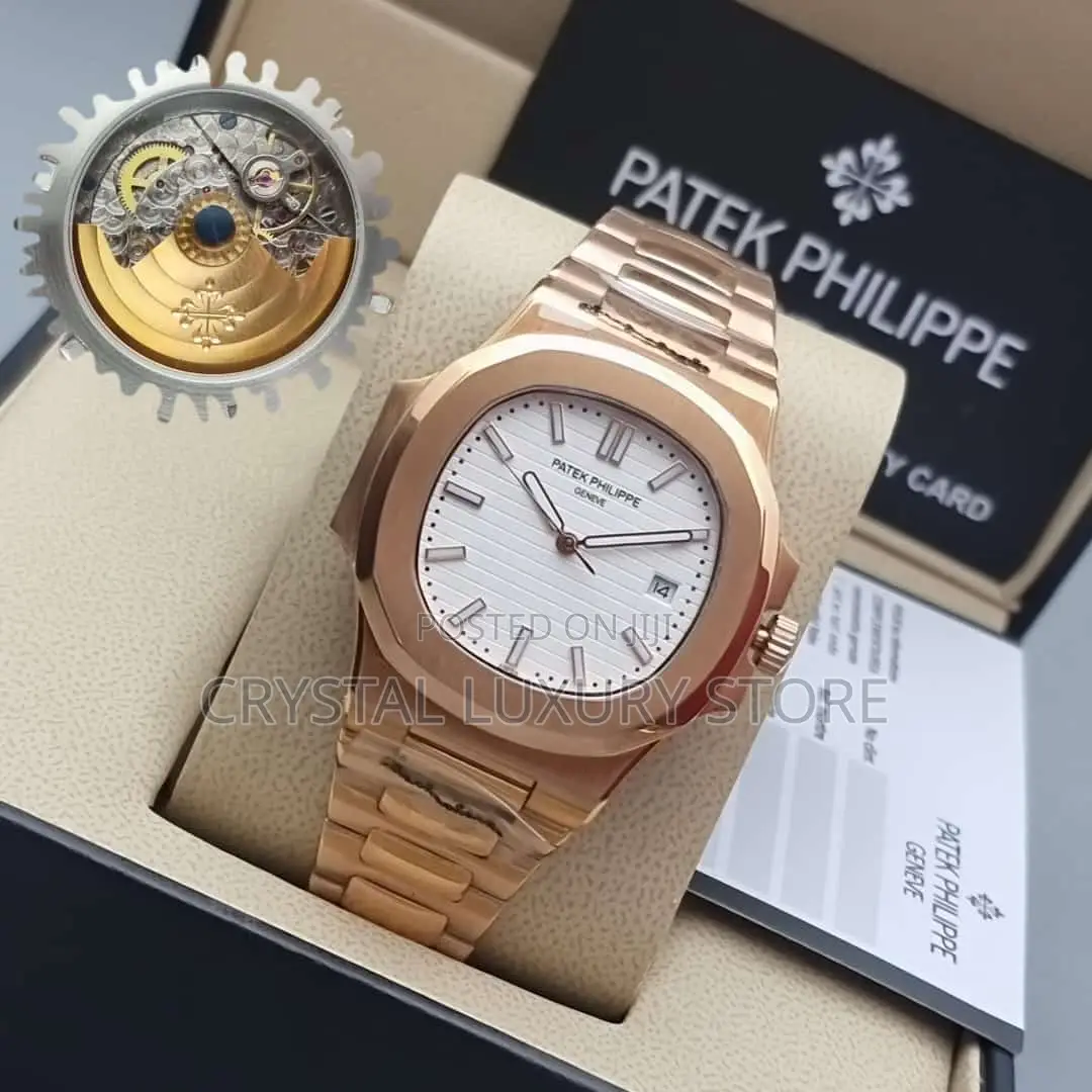 Patek Philippe Quality Luxury Men Chain Wristwatch