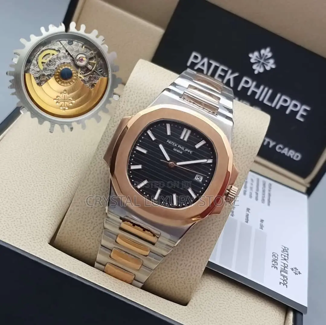 Patek Philippe Quality Luxury Men Chain Wristwatch