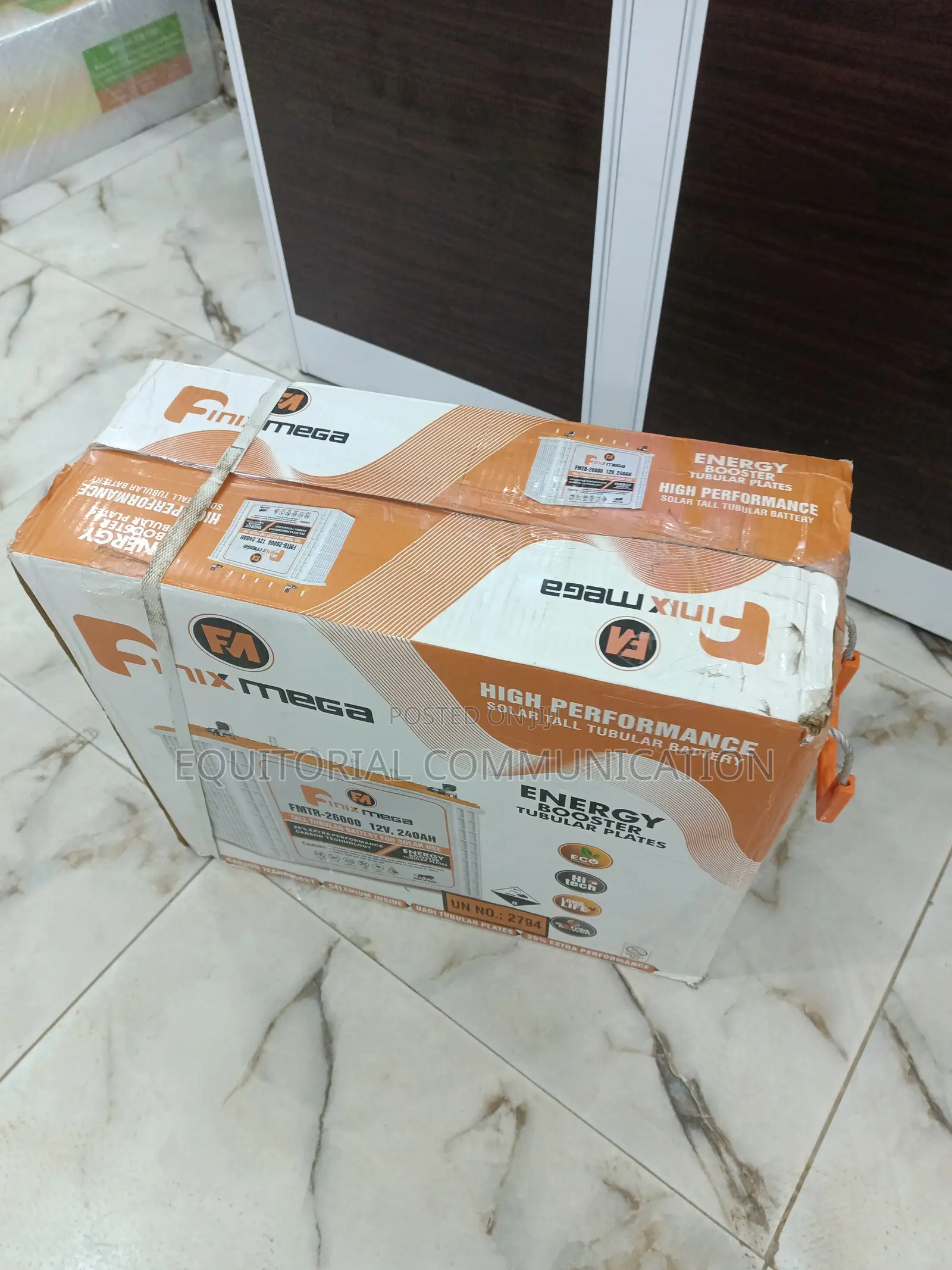 Orignal Finix Mega FMTR 26000, 12v Solar Battery