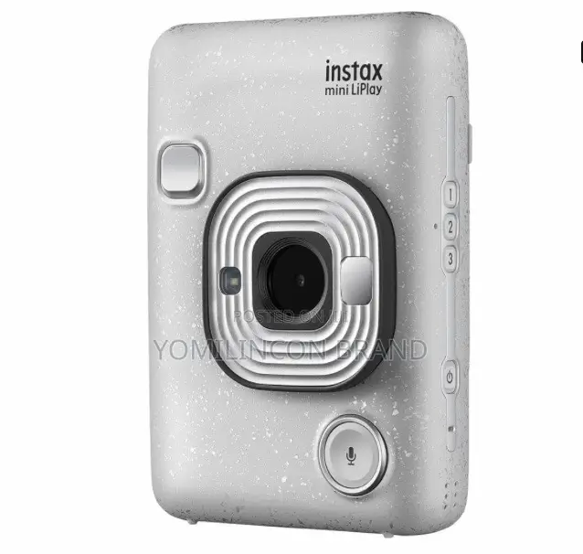 Fujifilm Instax Mini Liplay Hybrid Instant Camera - White