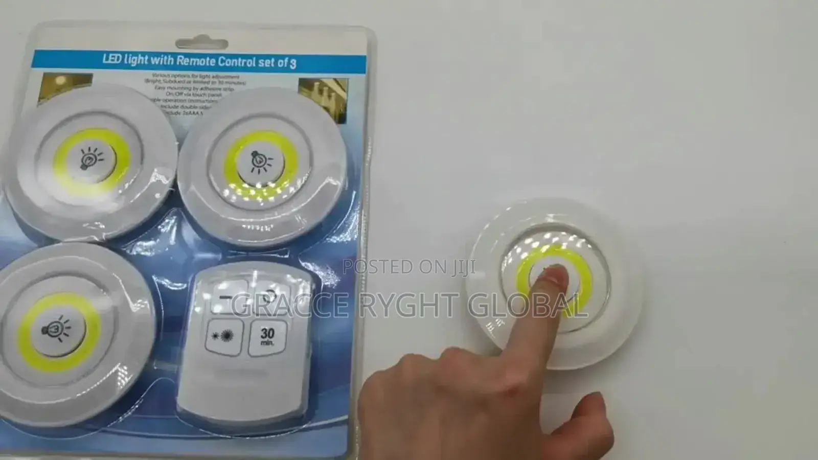 4in1 Cabinet/ Wardrobe Night Light With Remote Control