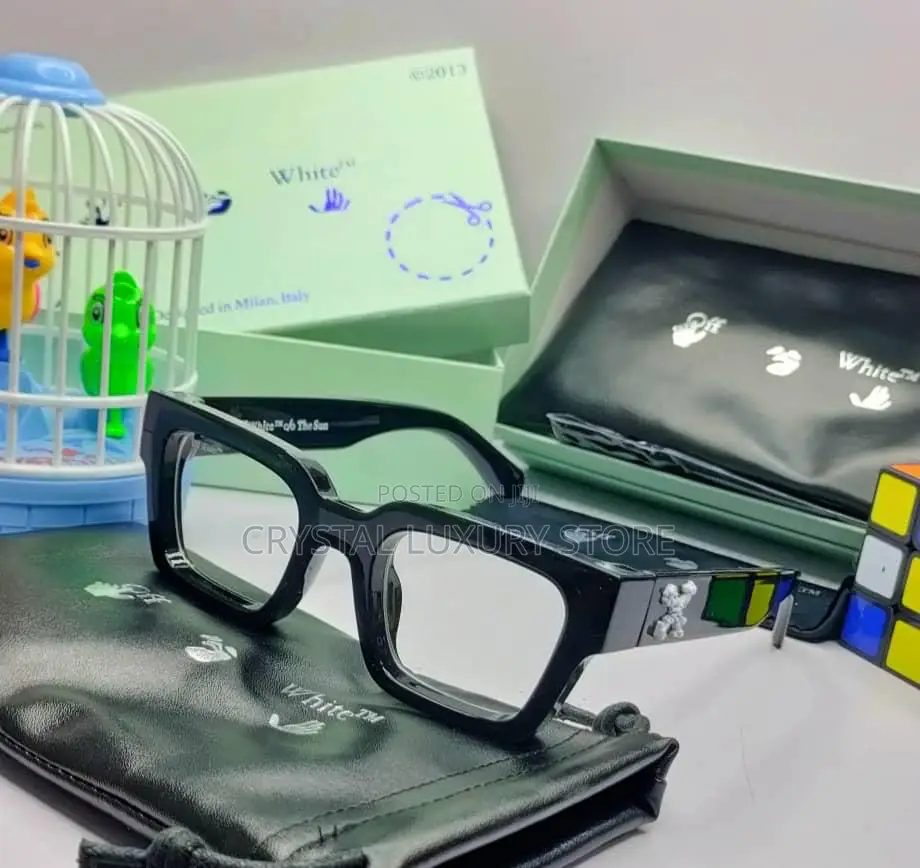 Off-White Quality Luxury Men Frame Glasses