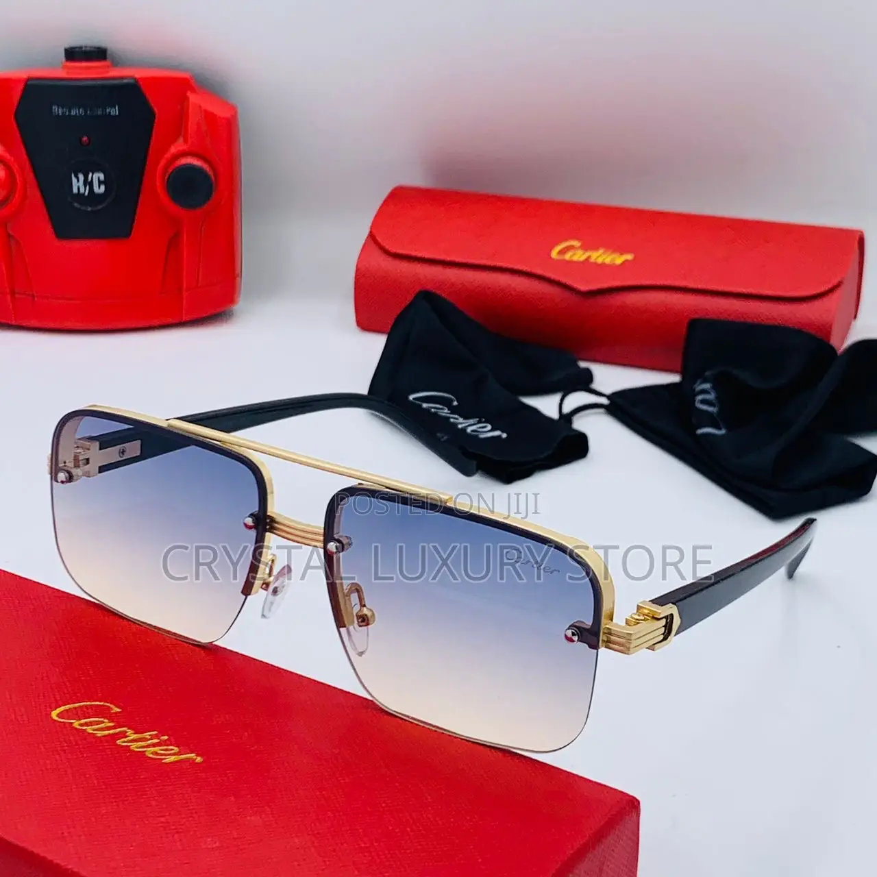 Cartier Quality Luxury Men Sunglasses