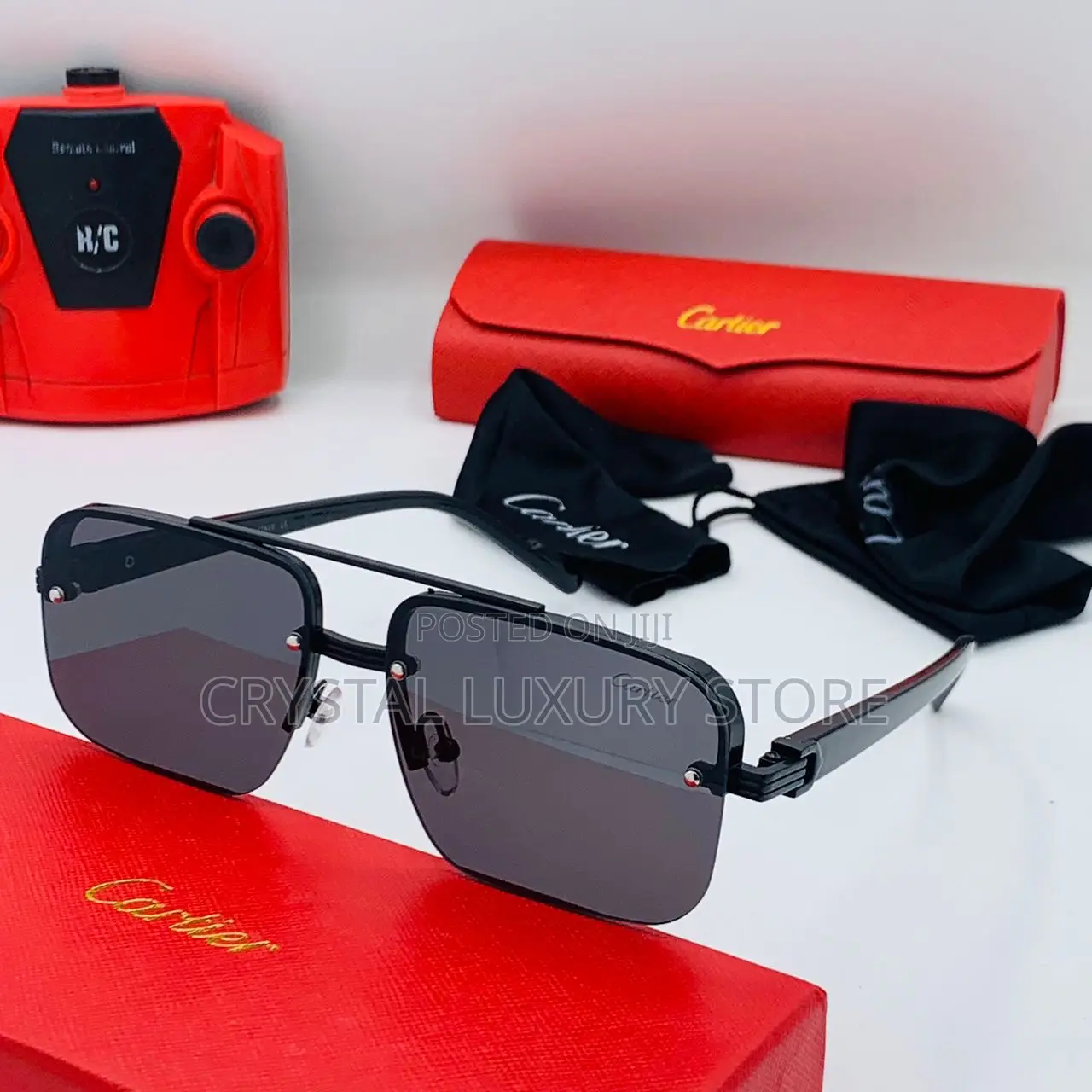 Cartier Quality Luxury Men Sunglasses