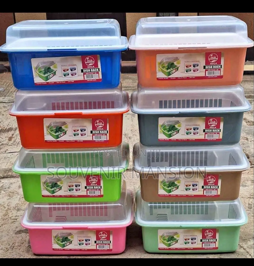 Mega Dish Rack With Cover