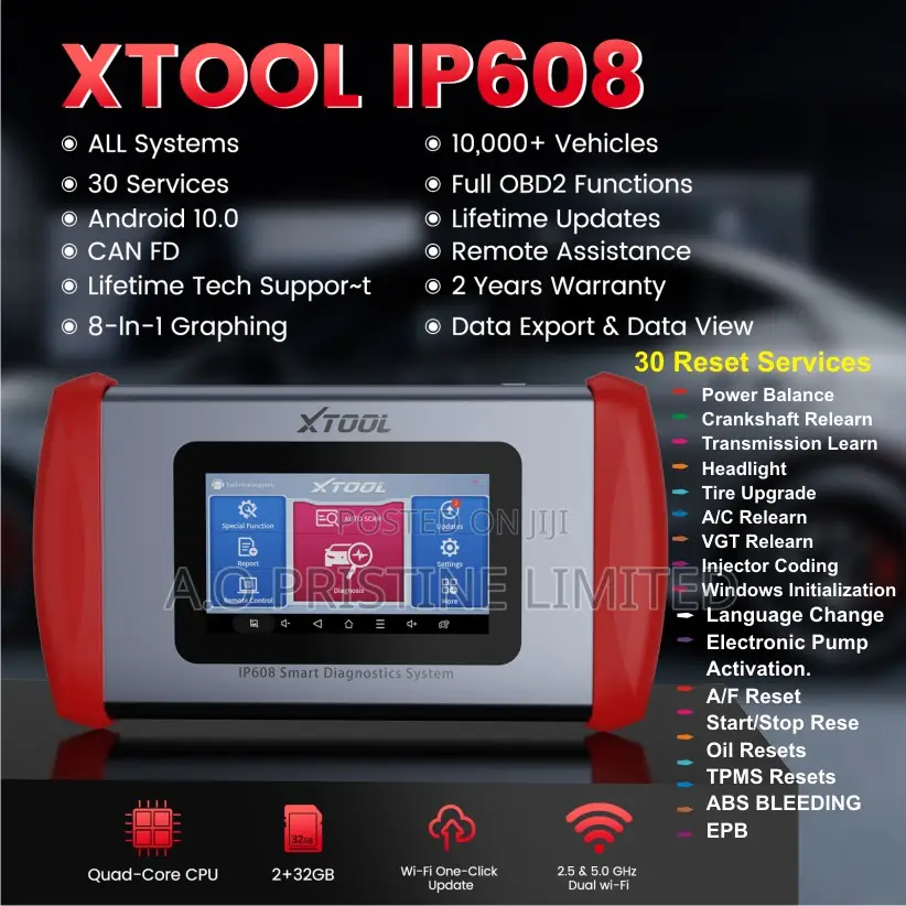Xtool Ip608 Car Scanner
