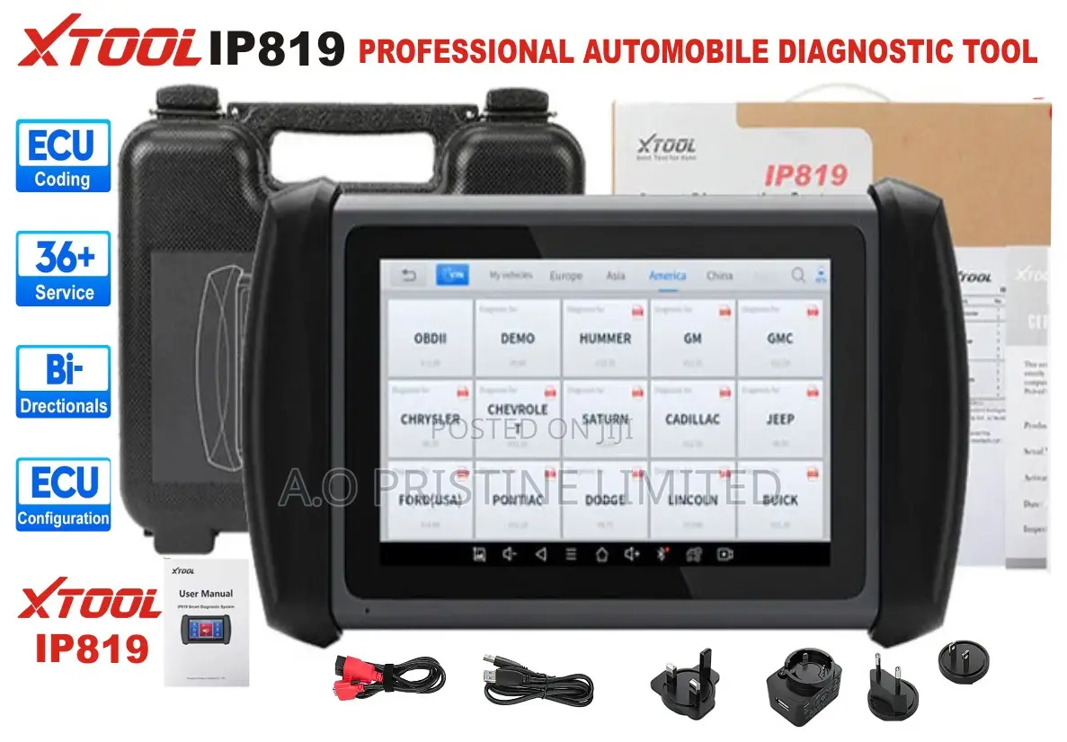 XTOOL Inplus IP819 Professional Car Scanner