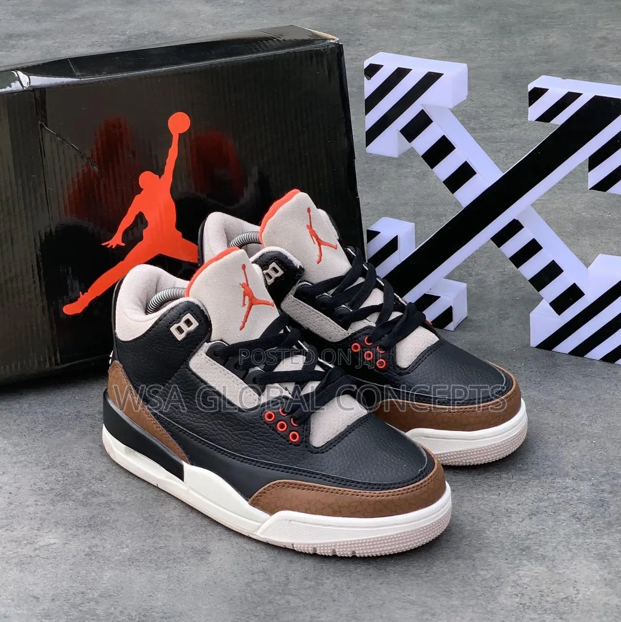 Air Jordan 3 Retro Desert Elephant Sneakers