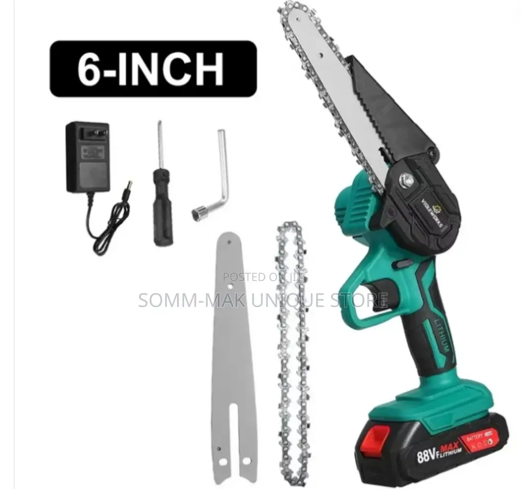 Rechargeable Cordless Trimming, Cutting Sewing Chain Machin