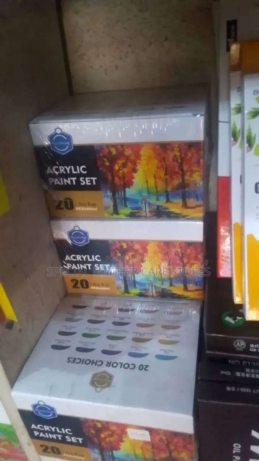 Acrylic Paint Set (20pcs)