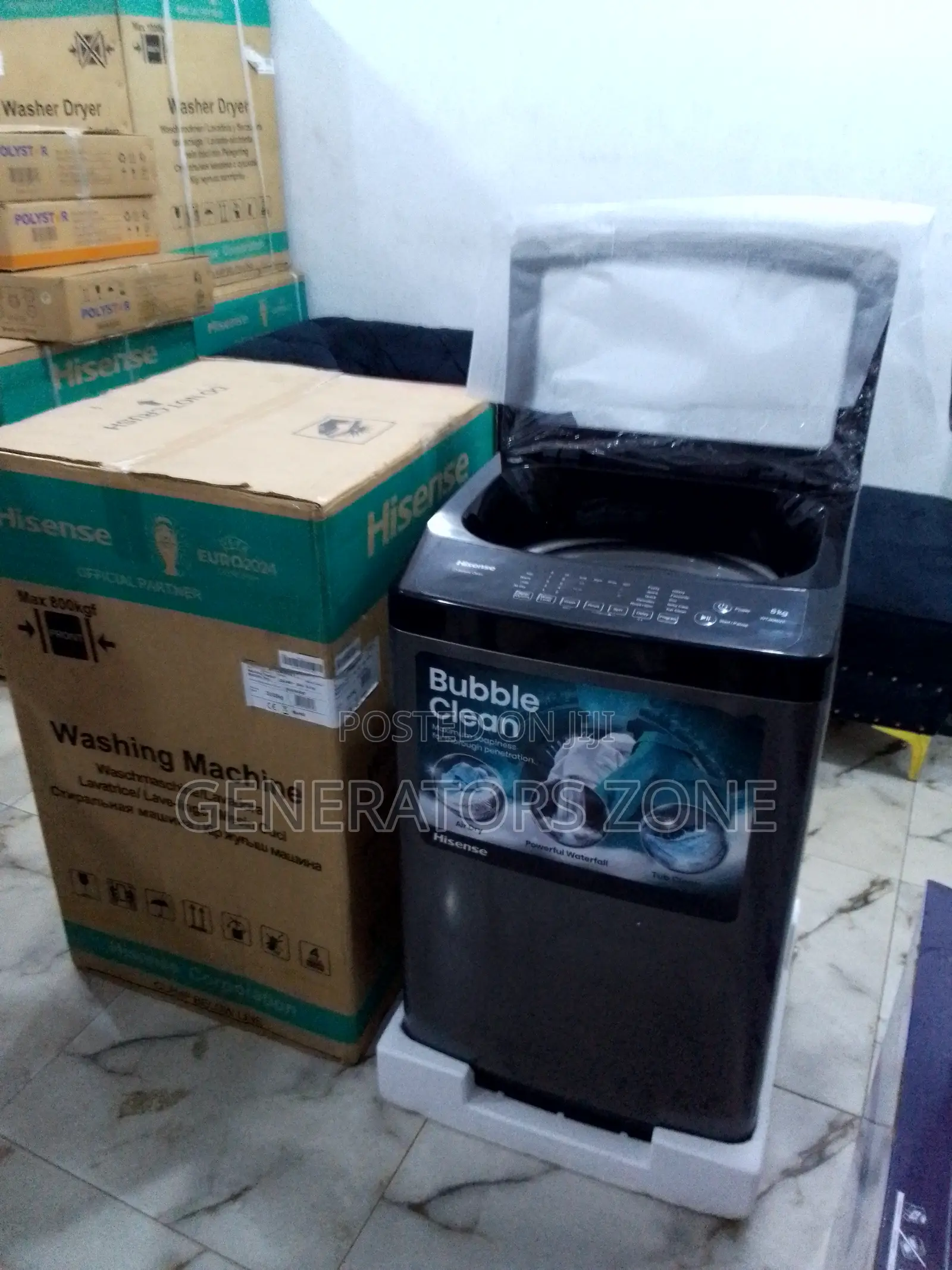 Best Selling Hisense 8kg Washing Machine {Wtja8027-Model}