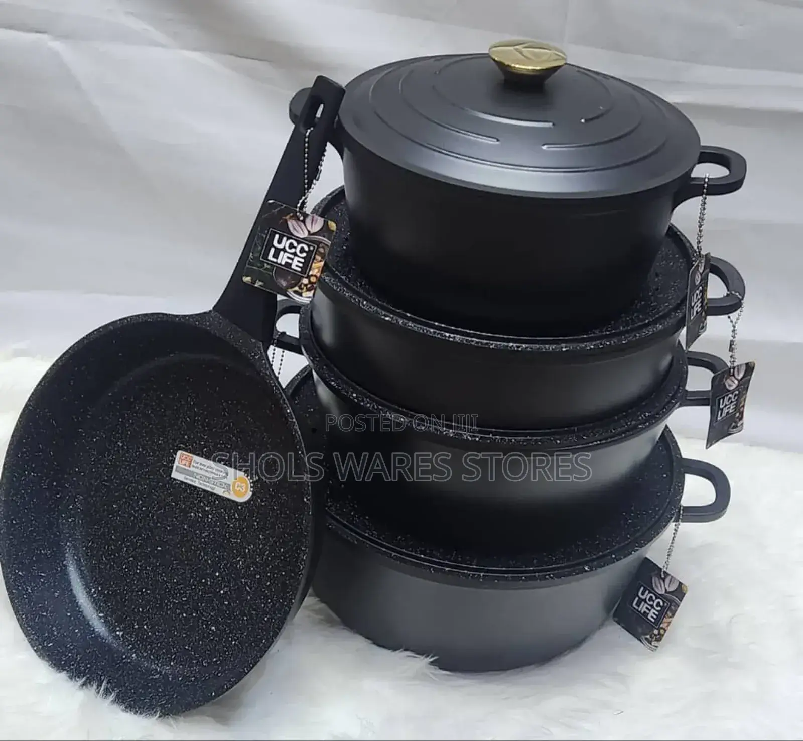Ucc Life Aluminium Cast Pot