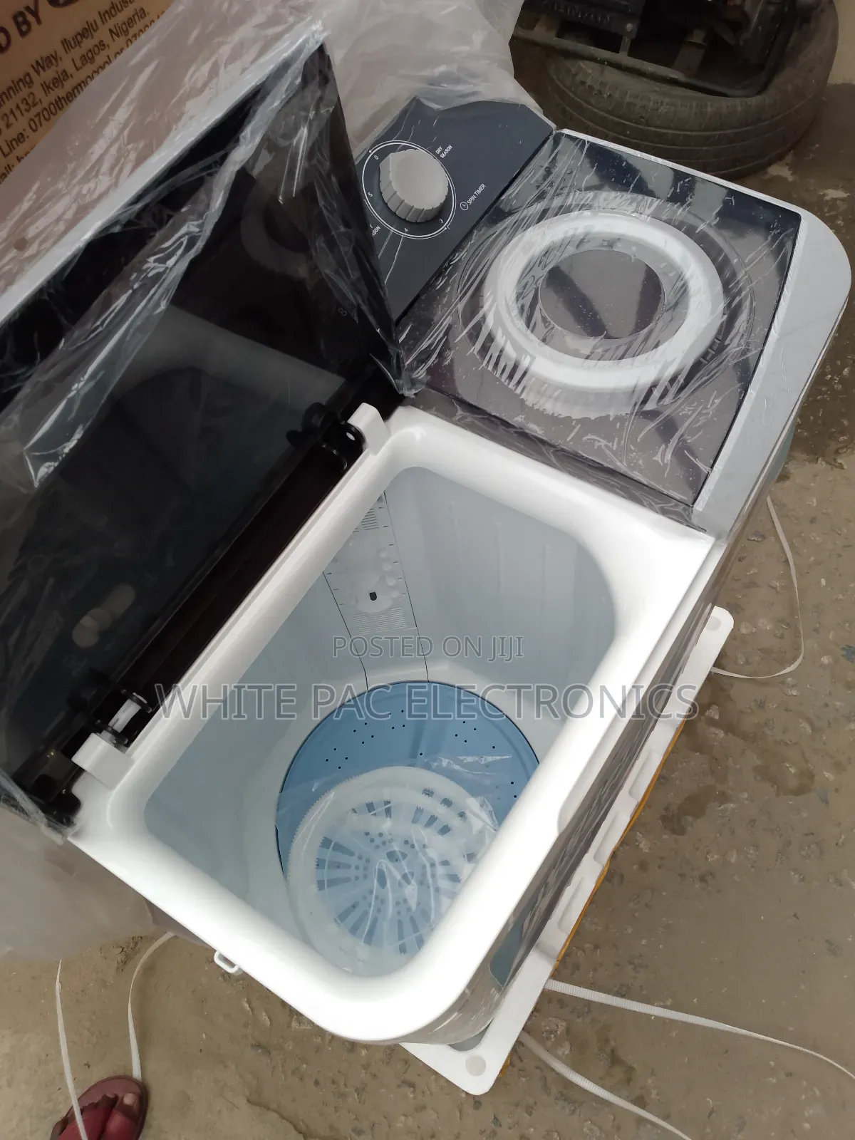 Haier Thermocool Twin Tub Wash Machine TSA08–8kg Manual>3yrs