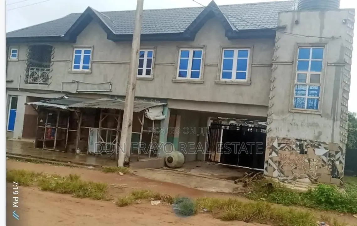 5 Units 1 Beds , 3 Beds Apt + 3 Shops at Obantoko Abeokuta