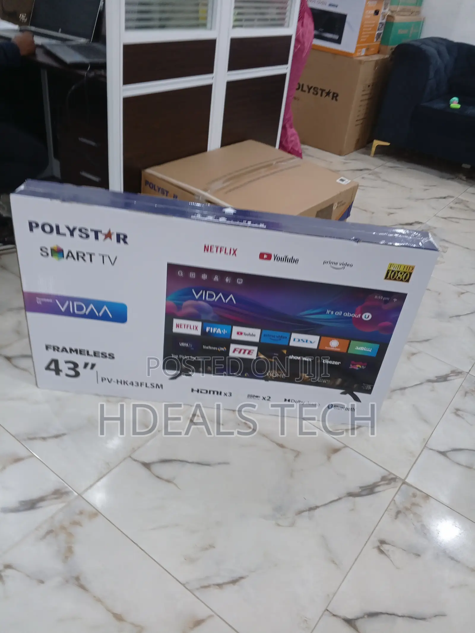 Best Quality Pv-Hk43flsm Polystar 43" Smart TV