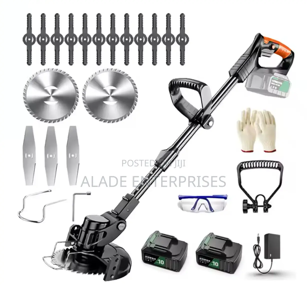 Foldable Mower, Lawn, Yard, Garden, Bush Mower CORDLESS