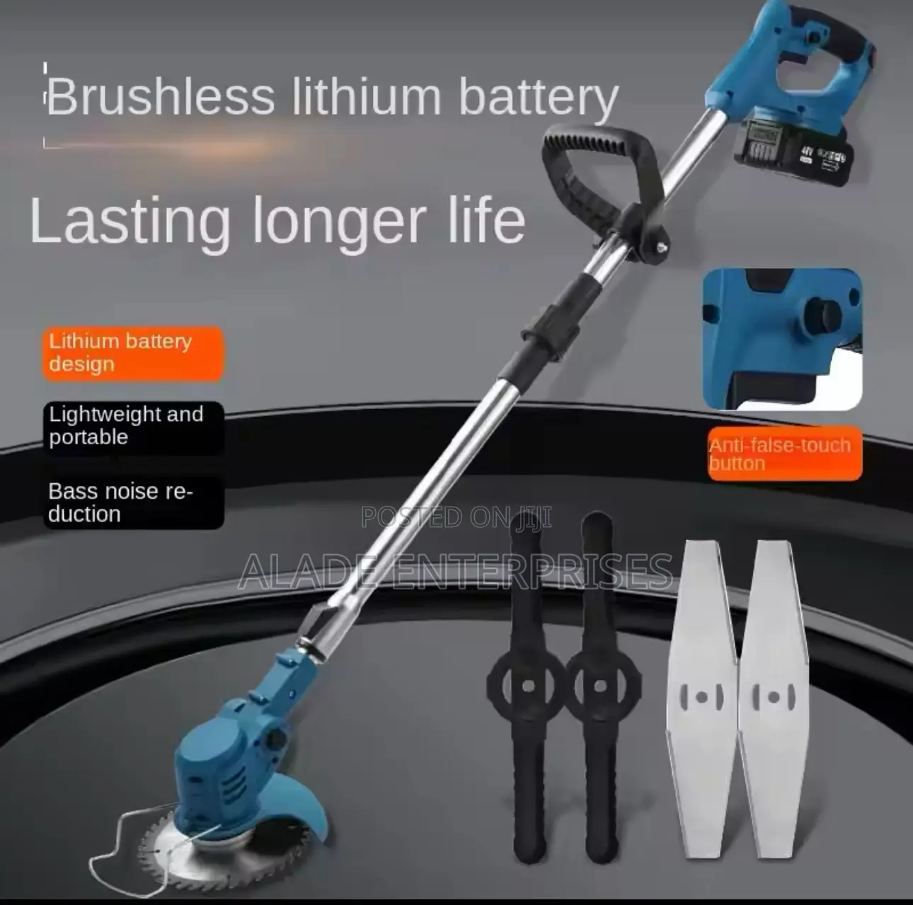 Foldable Mower, Lawn, Yard, Garden, Bush Mower CORDLESS
