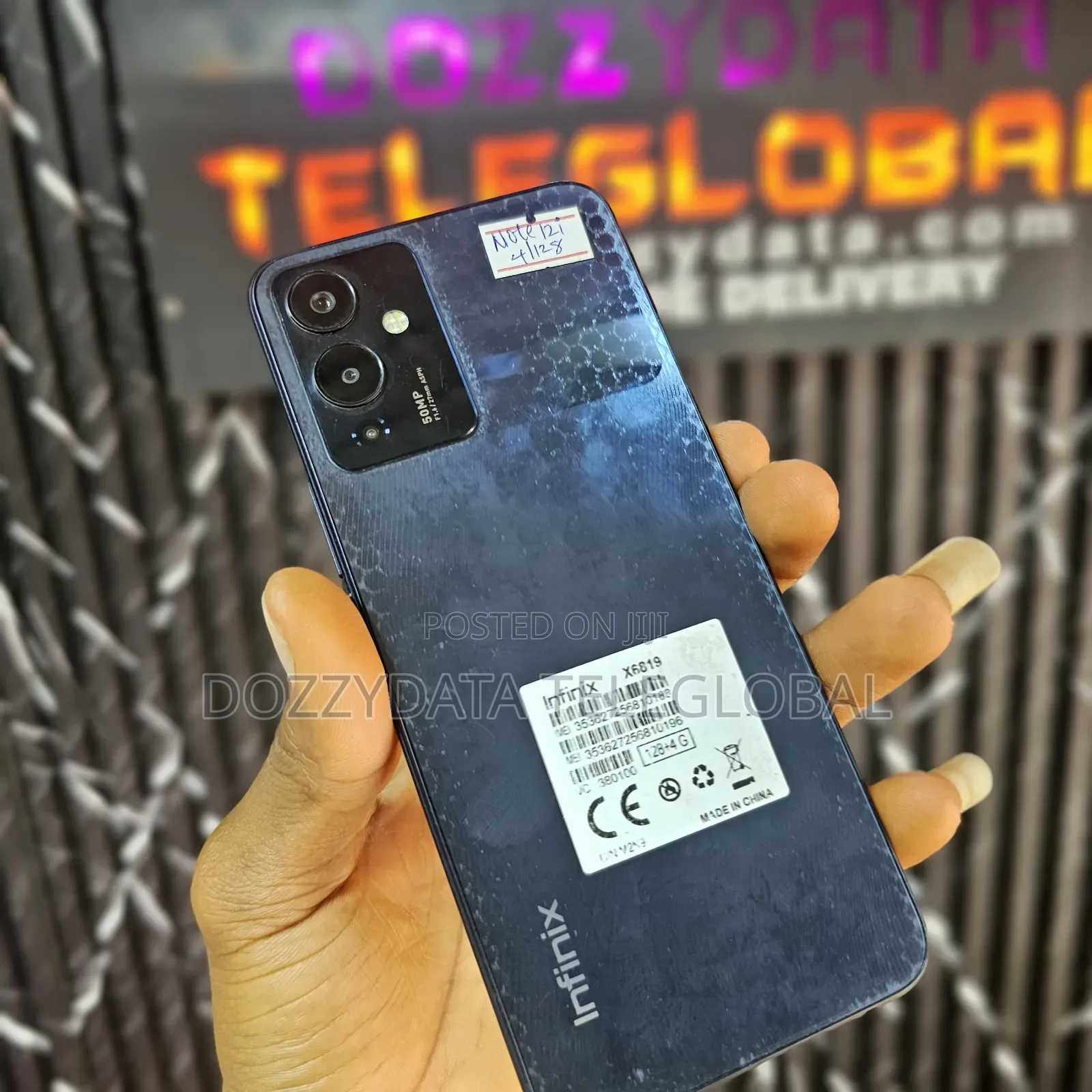 Infinix Note 12i 128 GB Black