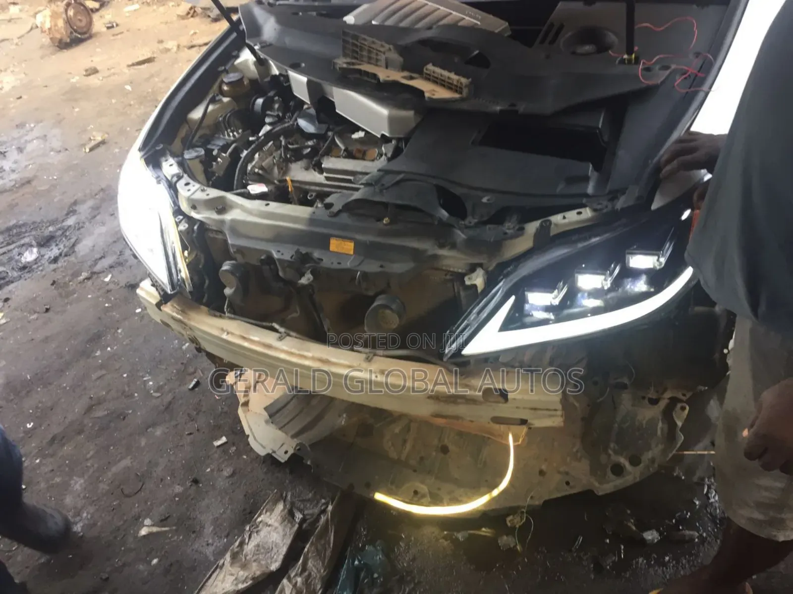 Lexus ES 350 Head Lamp 2011 3 Eyes