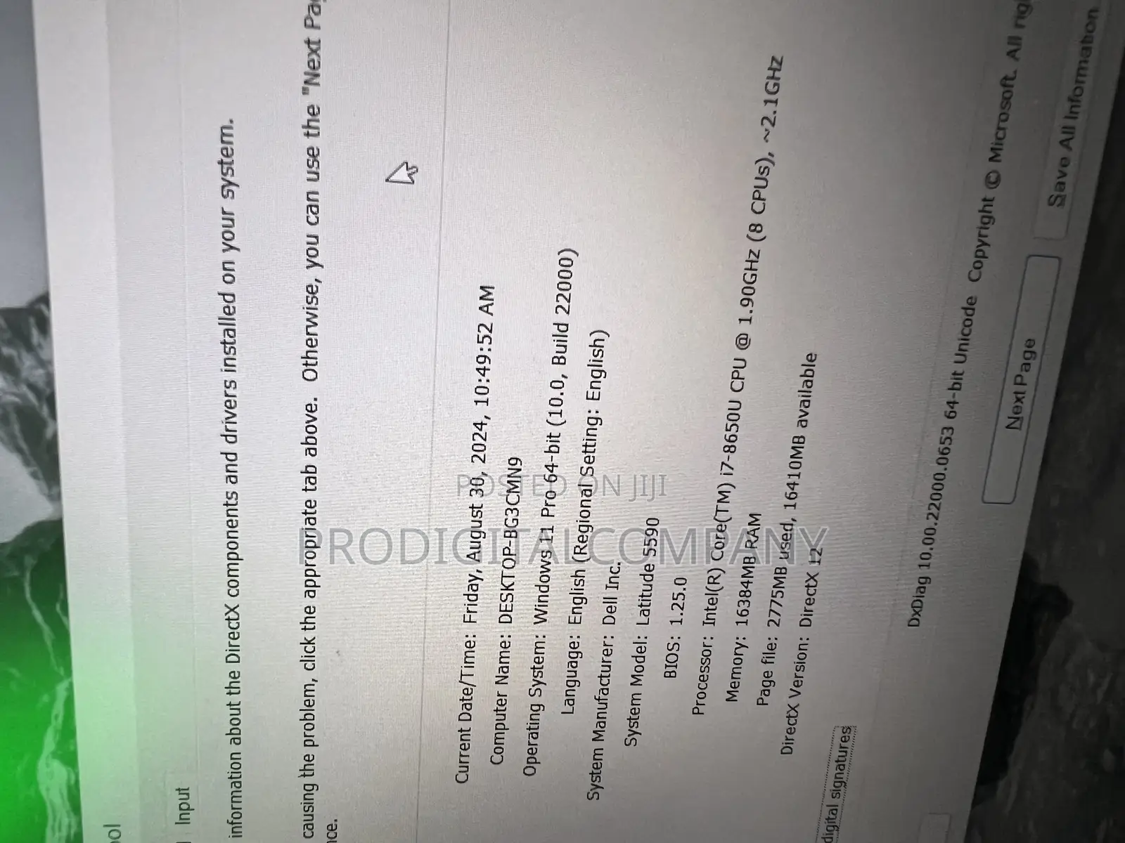 Laptop Dell Latitude 5590 16GB Intel Core I7 SSD 512GB